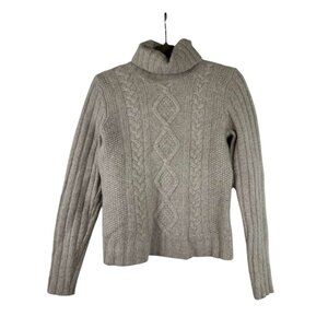 Banana Republic Women's M Turtleneck Angora Rabbit & Lambs Wool Blend Sweater